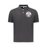 North Sails Black Cotton Men Polo Shirt -   -  North Sails.